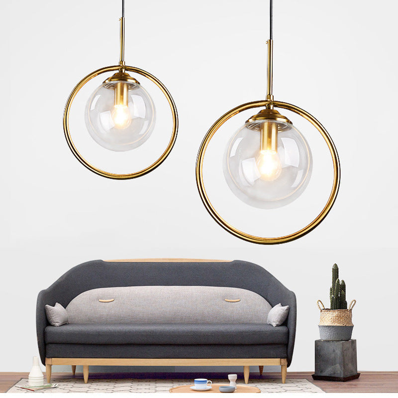 Zoey Luminaires Suspension. Verre & Métal - Neutralighting