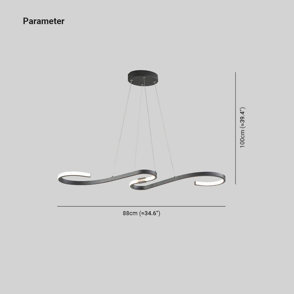 Arisha Suspension Galbé, Dimmable - Neutralighting