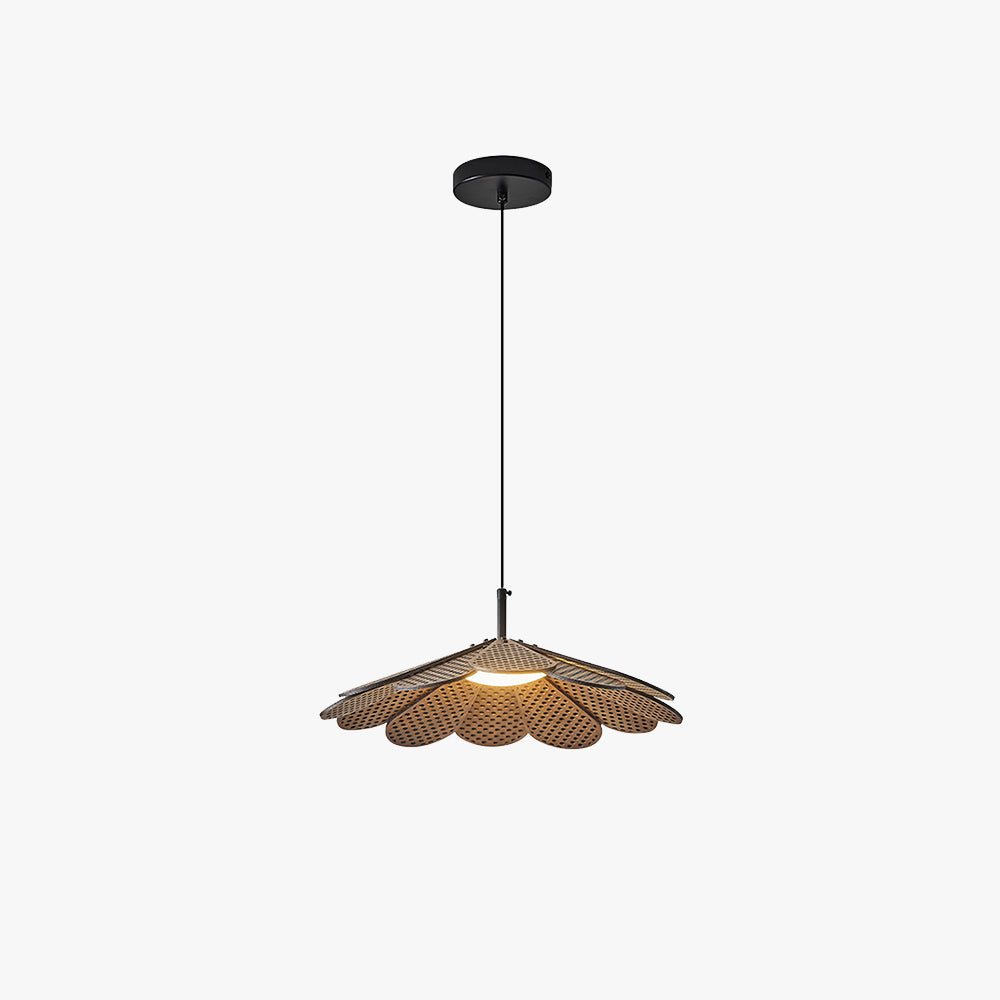 Ritta Vintage LED Suspension Noyer Bois Chambre À Coucher/Bar - Neutralighting