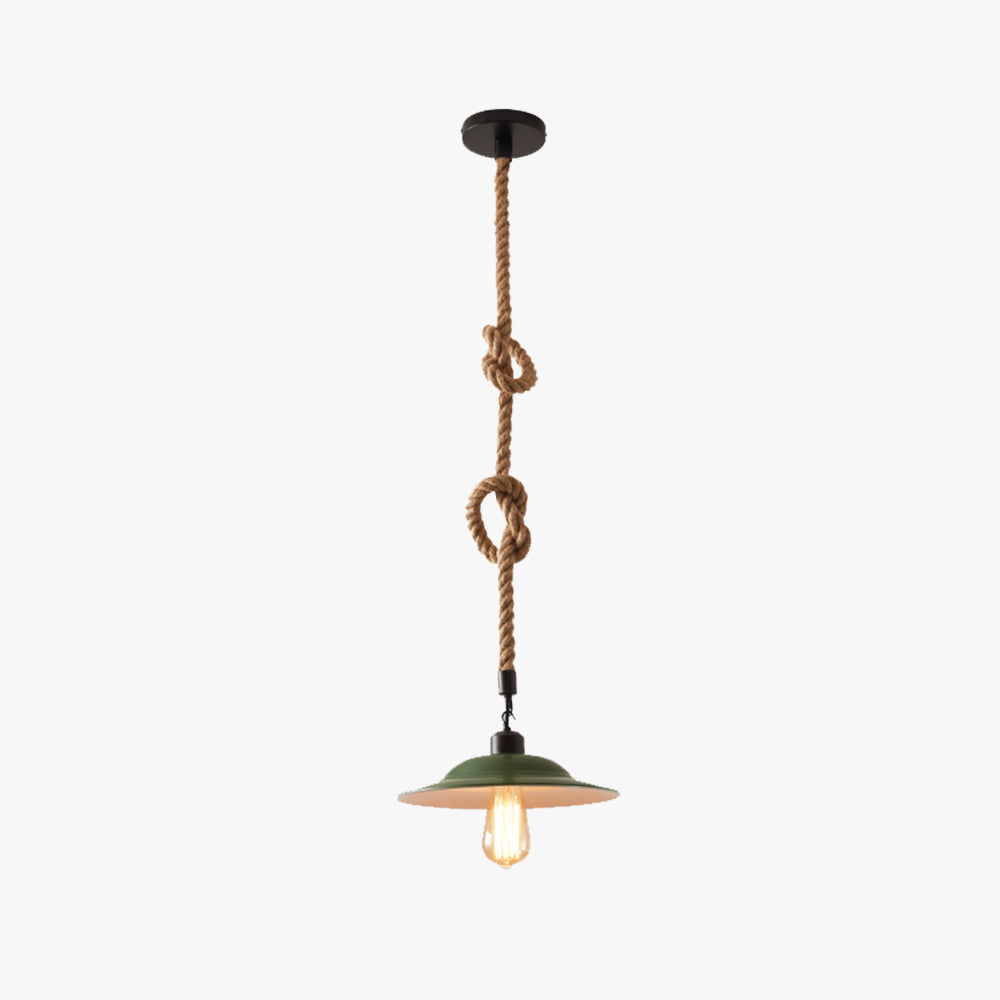 Epoch Vintage LED Suspension Vert Métal Chambre À Coucher/Salle À Manger - Neutralighting