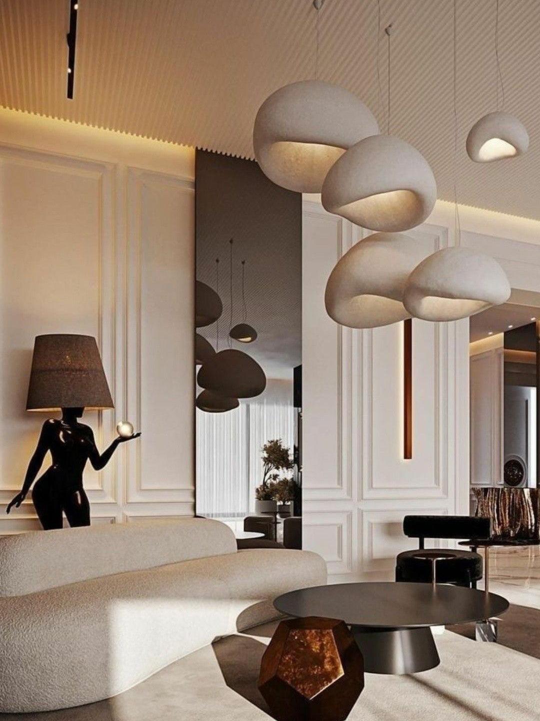 Luxor Chandelier Artistique Minimaliste Wabi-Sabi - Neutralighting