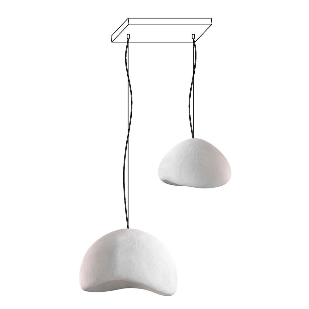 Luxor Chandelier Artistique Minimaliste Wabi-Sabi - Neutralighting