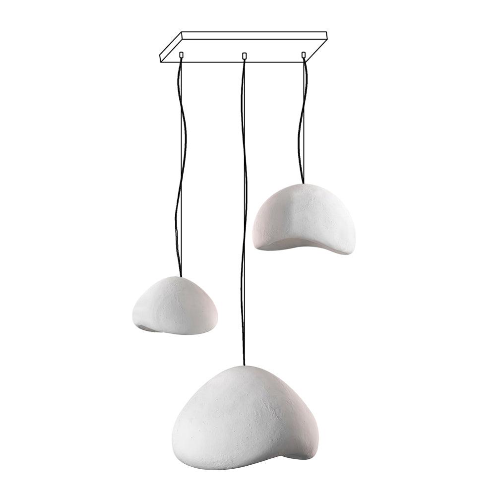 Luxor Chandelier Artistique Minimaliste Wabi-Sabi - Neutralighting