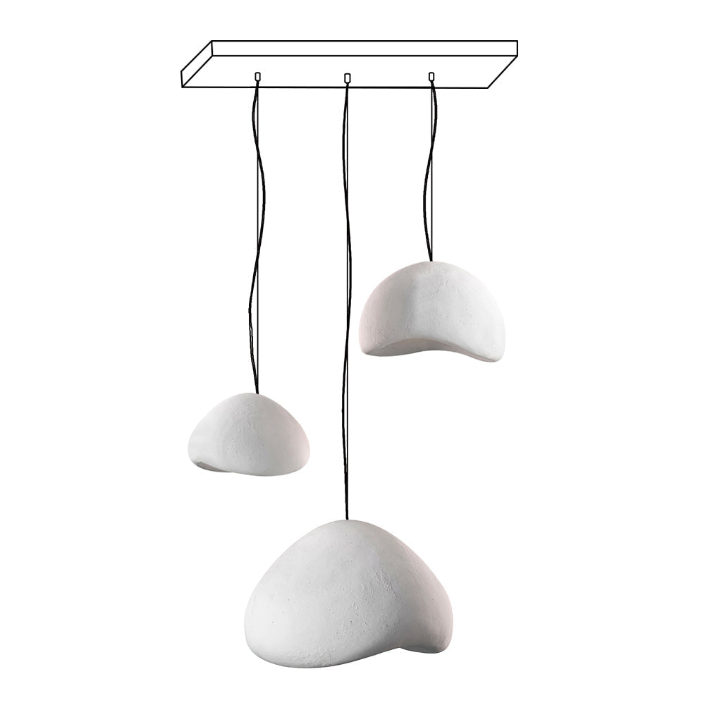 Luxor Chandelier Artistique Minimaliste Wabi-Sabi - Neutralighting