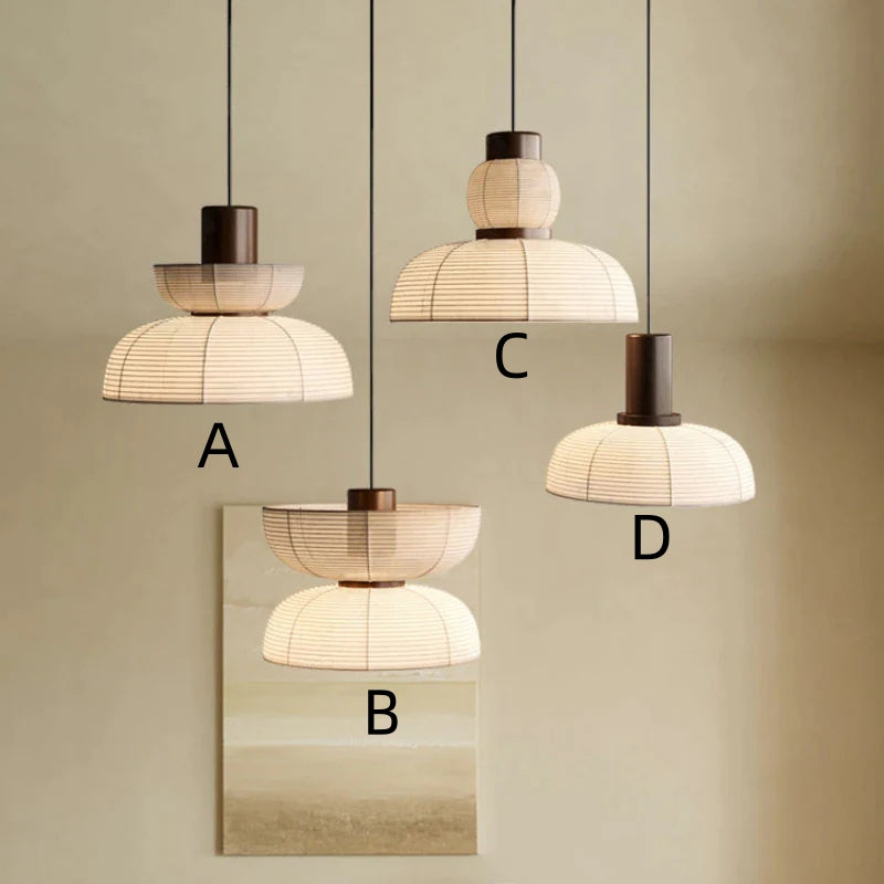 Ritta Moderne LED Conique Métale Suspension Chambre à Coucher - Neutralighting