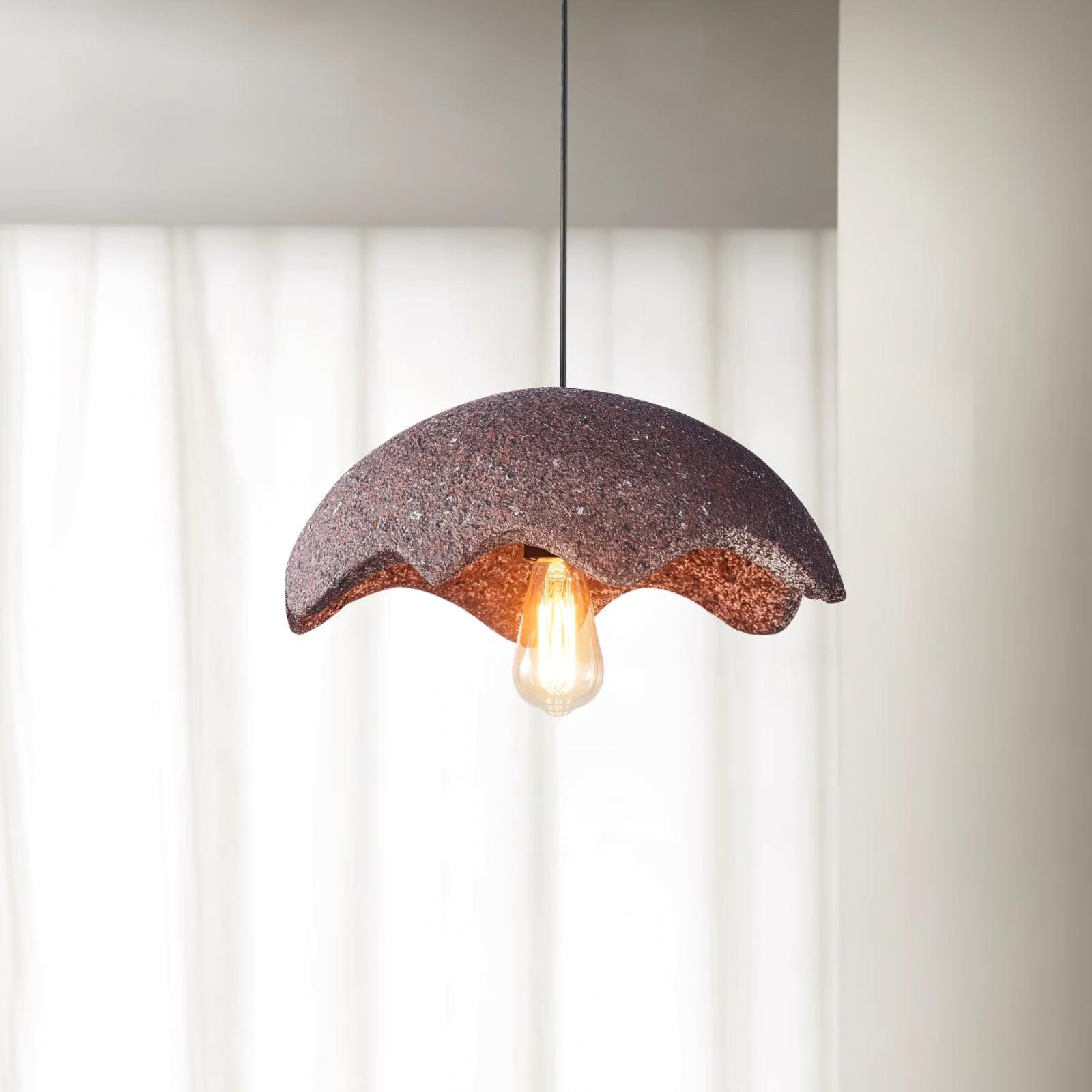 Zuko Lampe Pendante Évasée Texturée Organique - Neutralighting