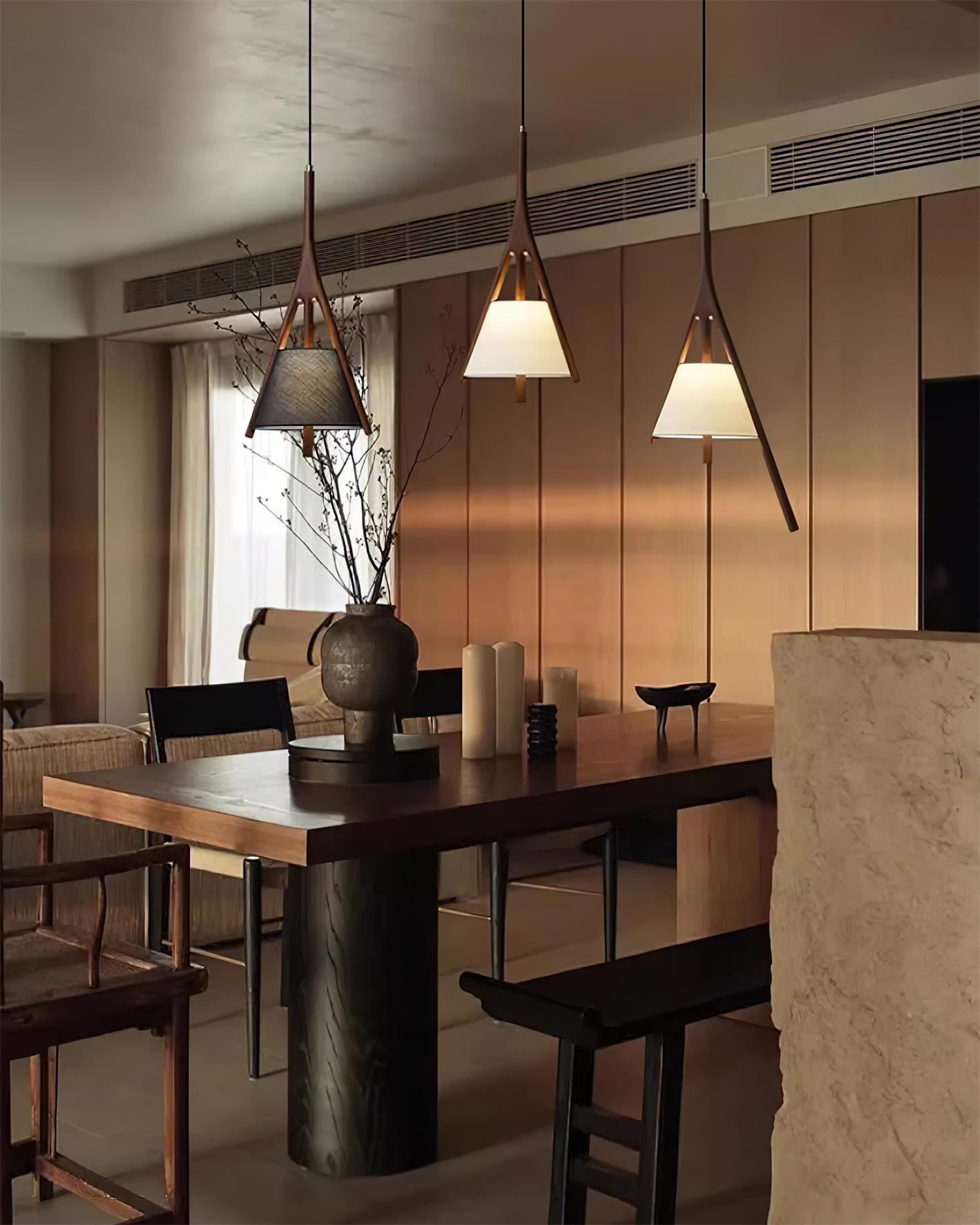 Haven Wood Pendant Light - Letslighting
