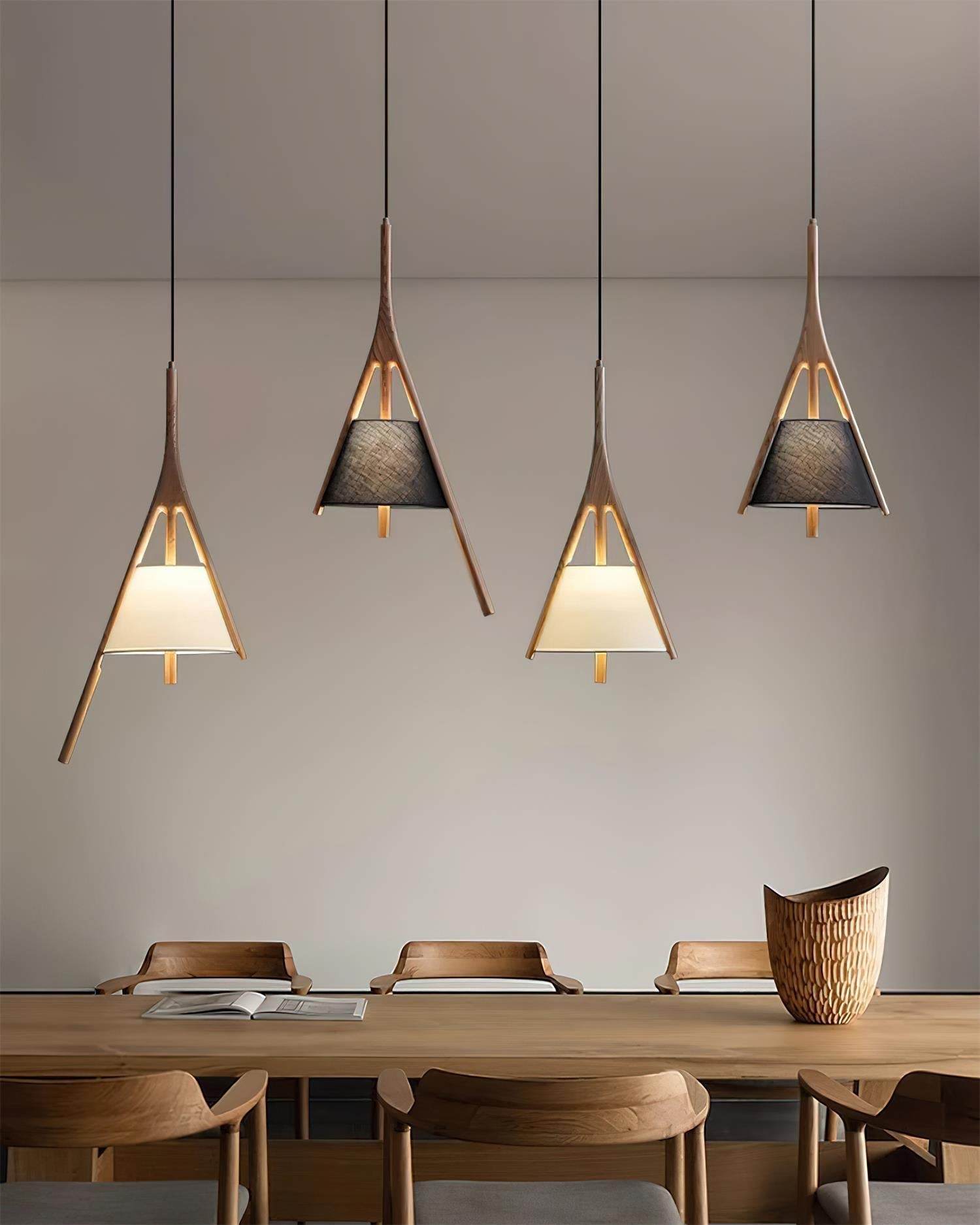 Haven Wood Pendant Light - Letslighting