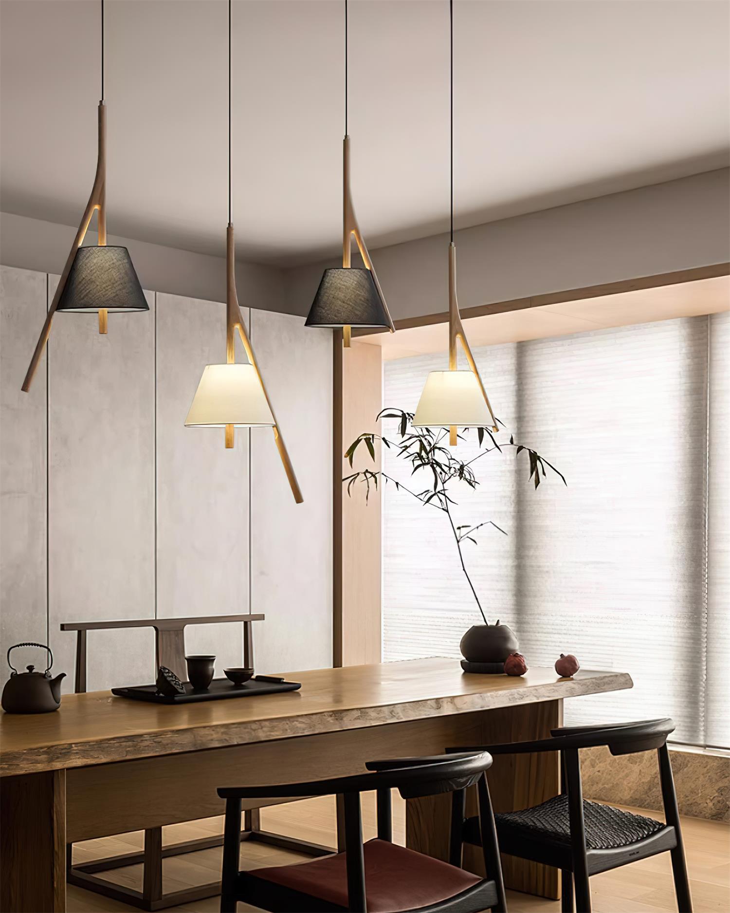Haven Wood Pendant Light - Letslighting