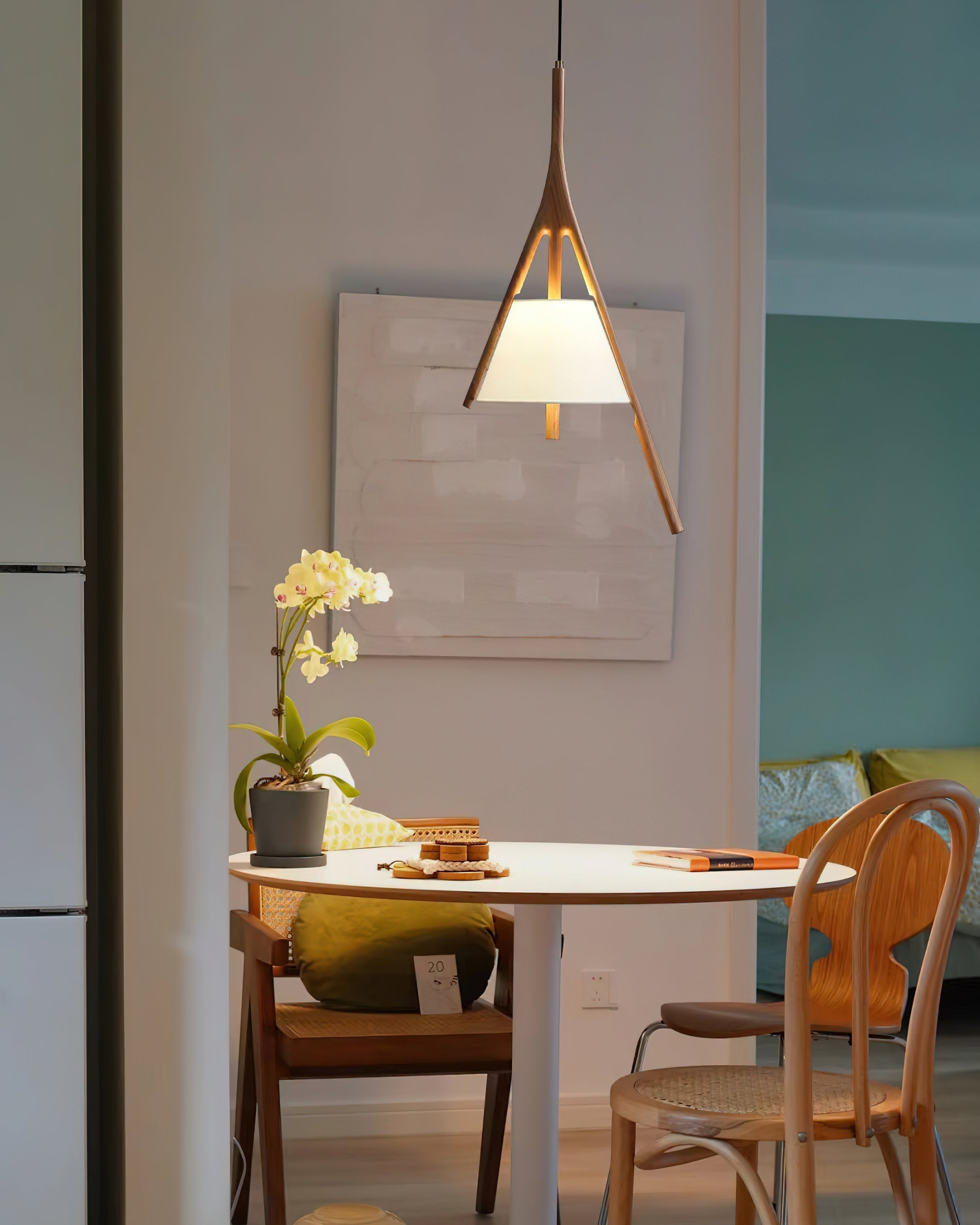Haven Wood Pendant Light - Letslighting