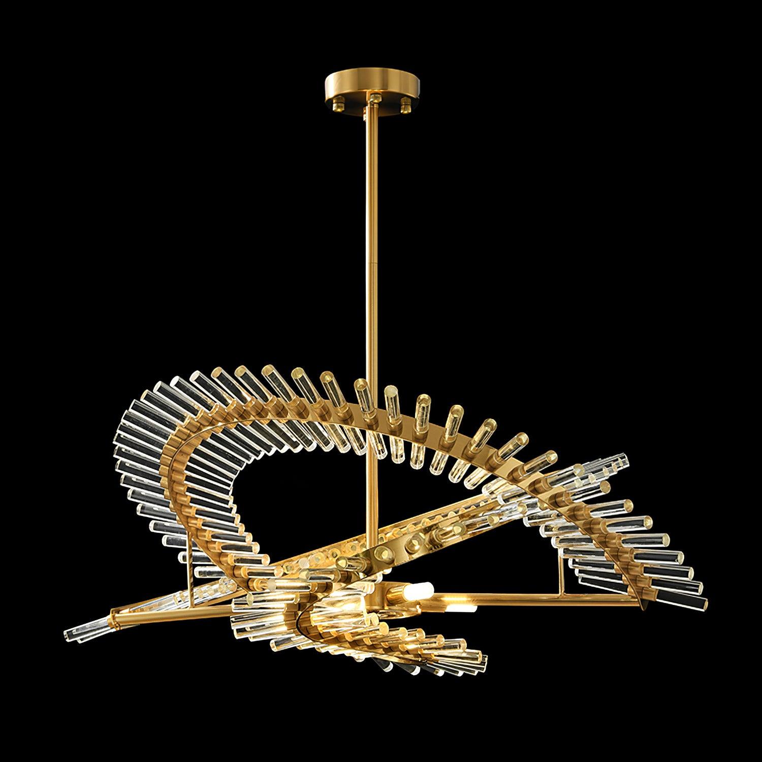 Amara Glass Chandelier - Letslighting