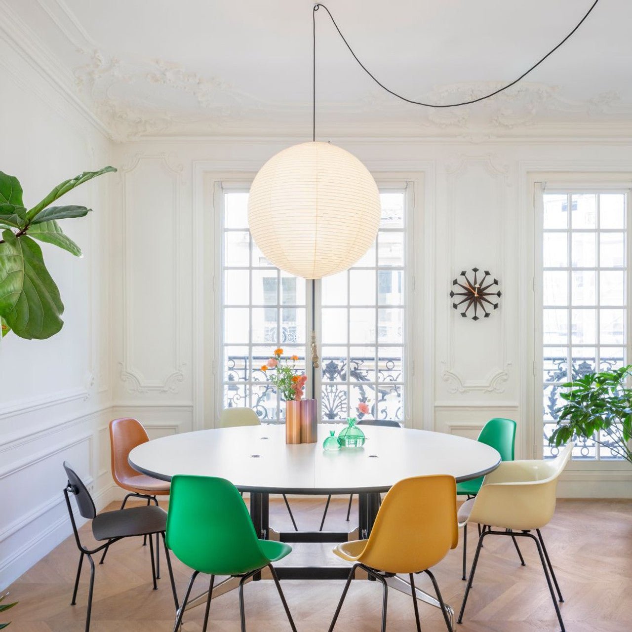 Akari A Pendant Swag Light - Blowlighting