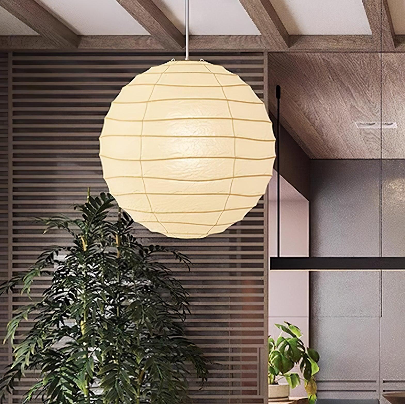 Washi Paper Pendant Lamp - Blowlighting