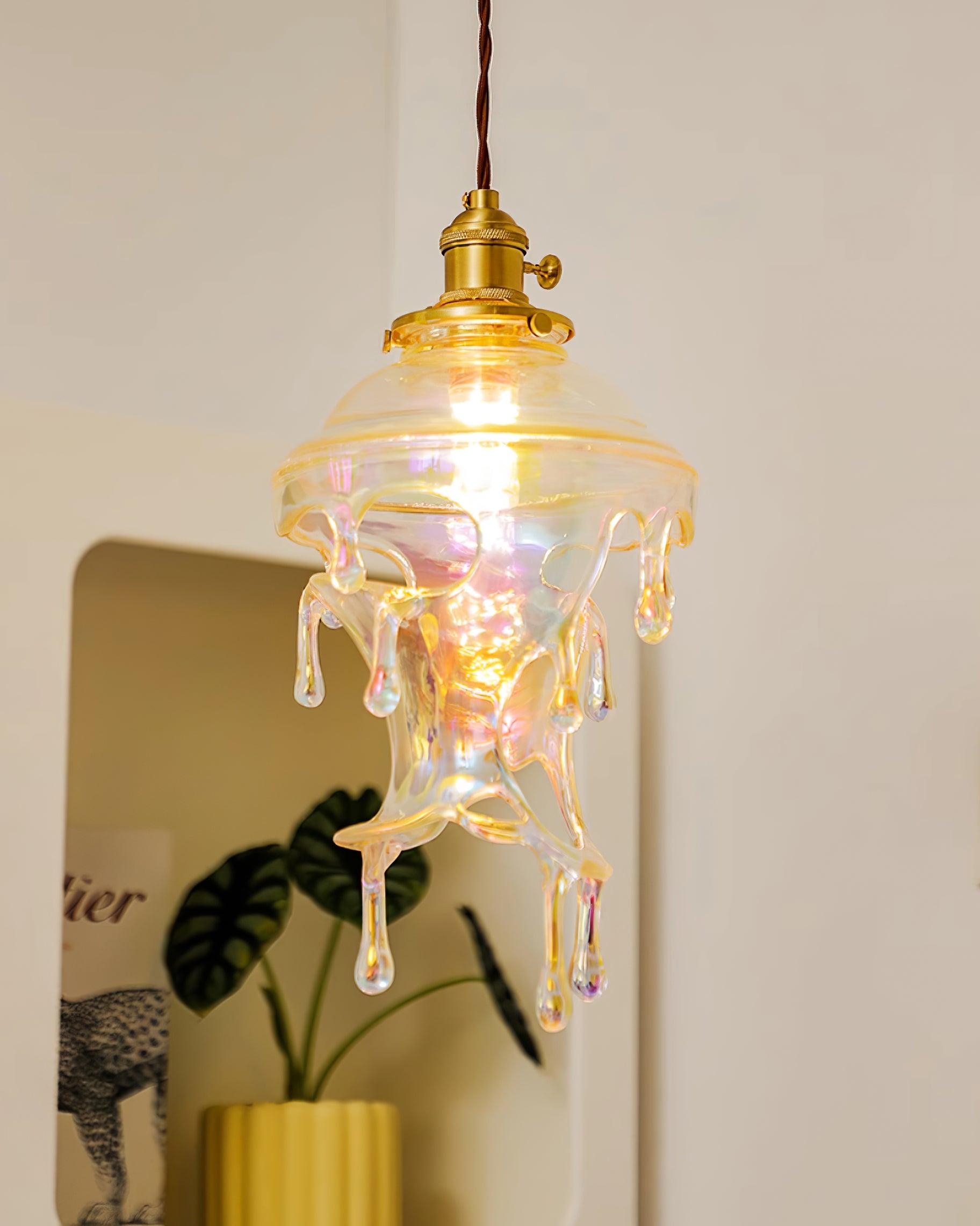 Luxora Suspension Goutte d’Eau Iridescente - Neutralighting