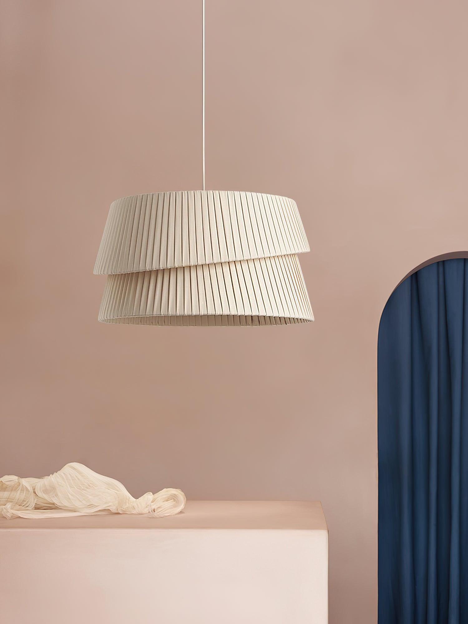 Zarion Tissu Scandinave Pendentif Lumière - Neutralighting