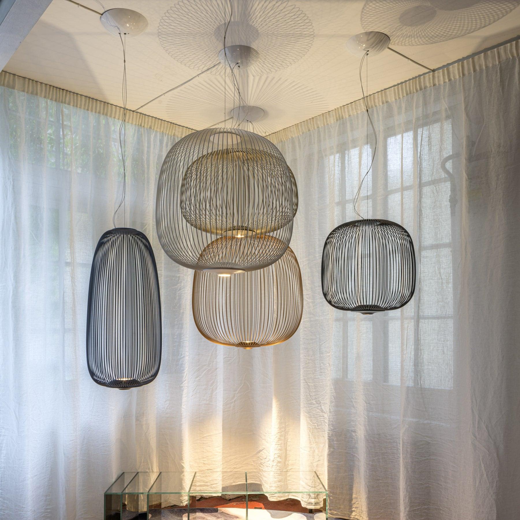 Aero Lampe Pendante Cage Rayons Légère - Neutralighting