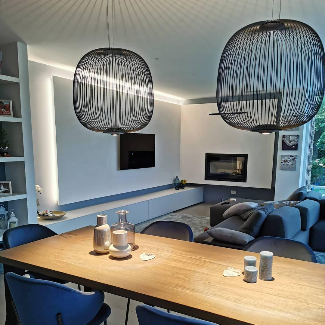 Aero Lampe Pendante Cage Rayons Légère - Neutralighting