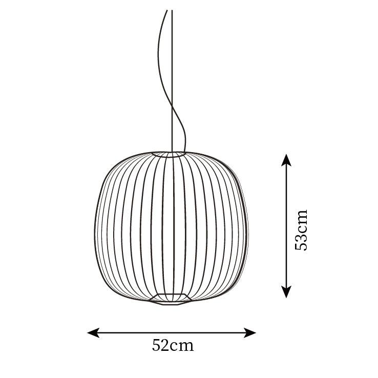 Aero Lampe Pendante Cage Rayons Légère - Neutralighting
