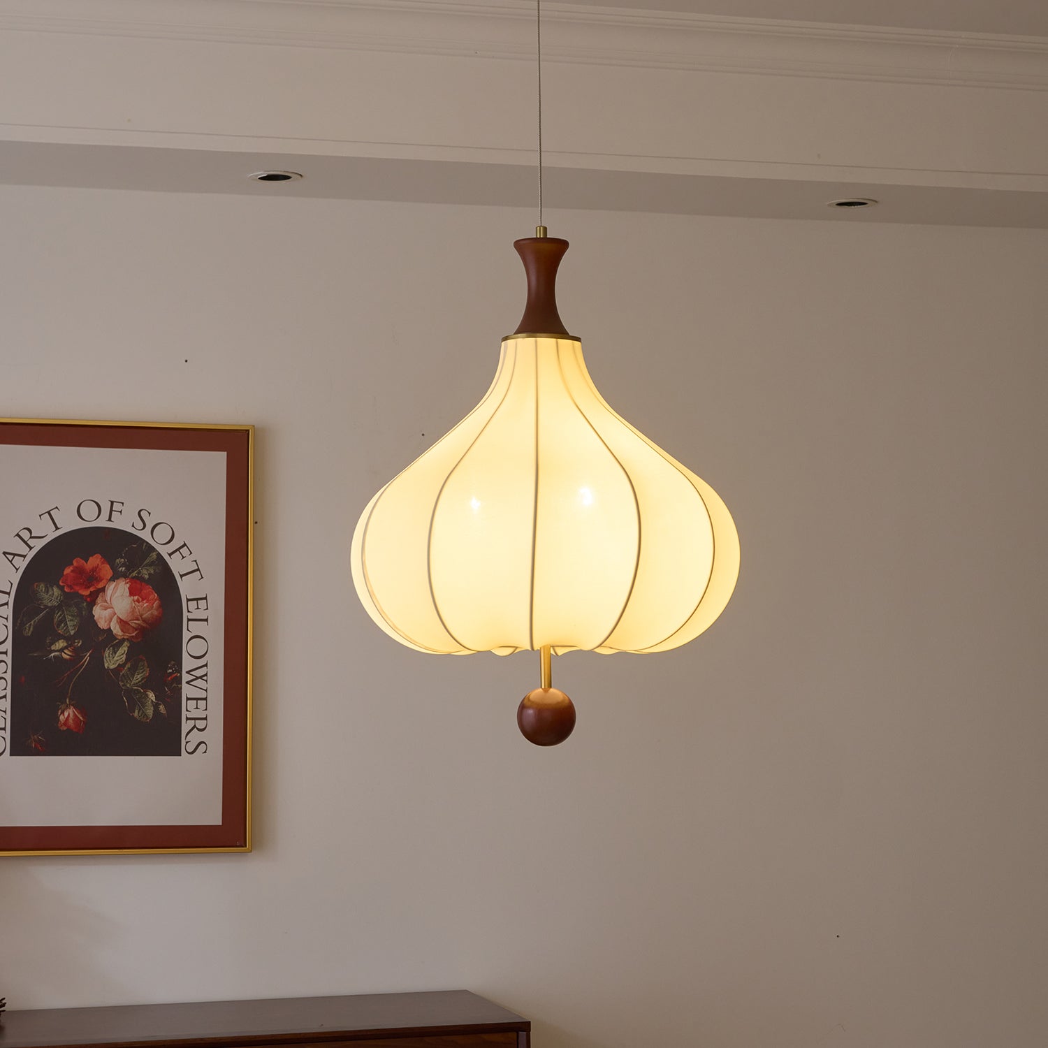 Mymira Lampe Pendante Traditionnelle Élégance en Bois - Neutralighting