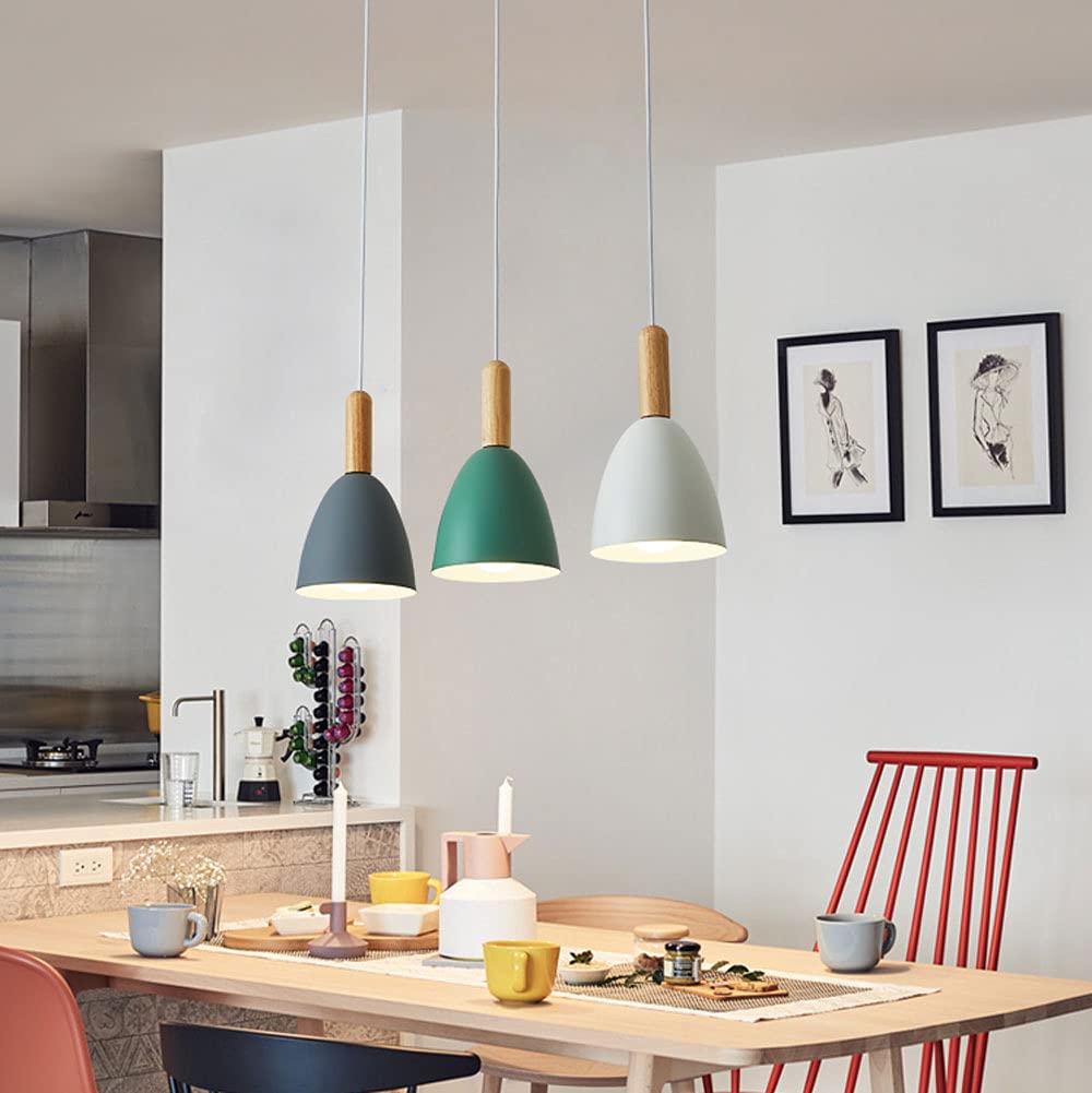 Valentina Moderne Minimaliste LED Suspension Métal/Bois Salon/Chambre à coucher - Neutralighting