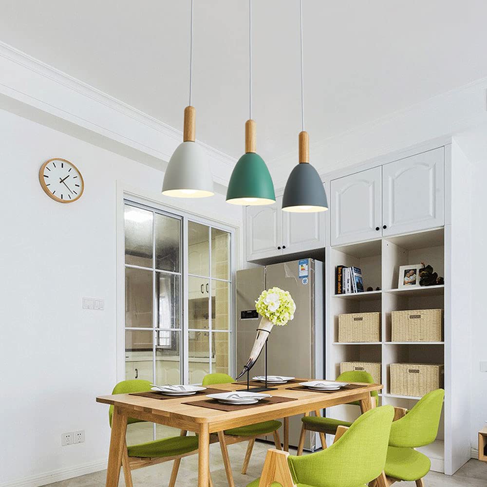 Valentina Moderne Minimaliste LED Suspension Métal/Bois Salon/Chambre à coucher - Neutralighting