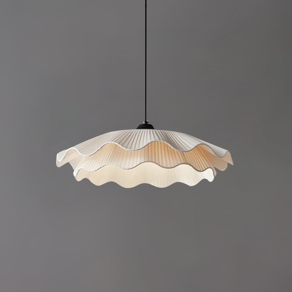 Calavie Lampe Pendante Élégante Plissée Ondulée - Neutralighting