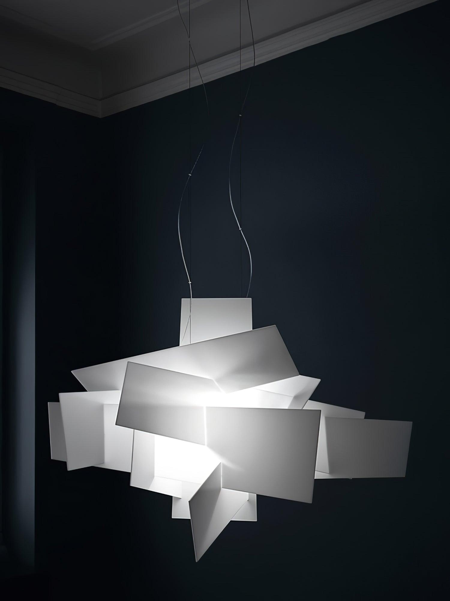 Origami Suspension blanche moderne - Neutralighting