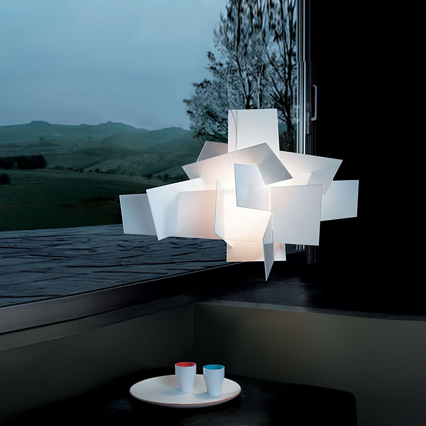 Origami Suspension blanche moderne - Neutralighting