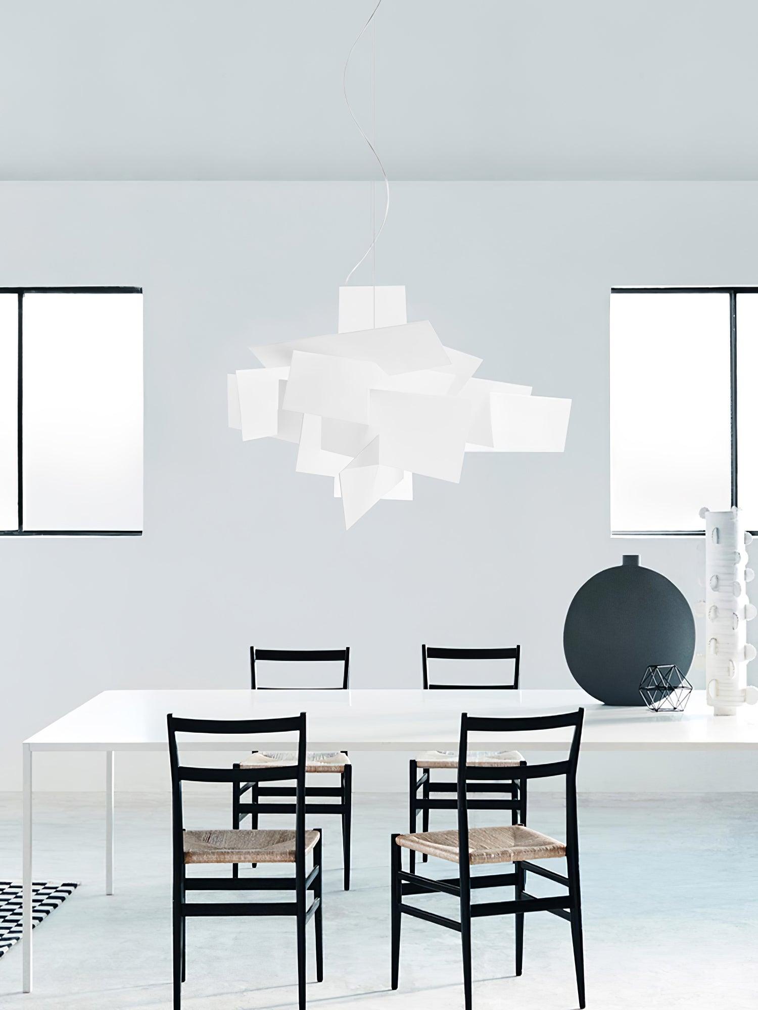 Origami Suspension blanche moderne - Neutralighting