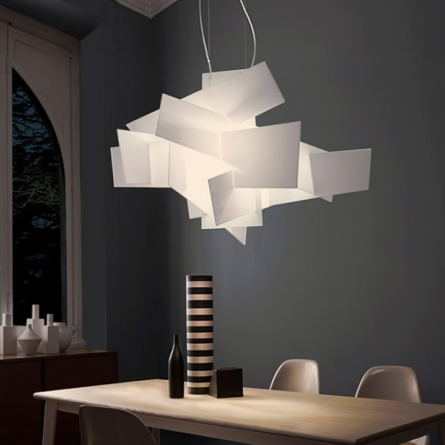 Origami Suspension blanche moderne - Neutralighting