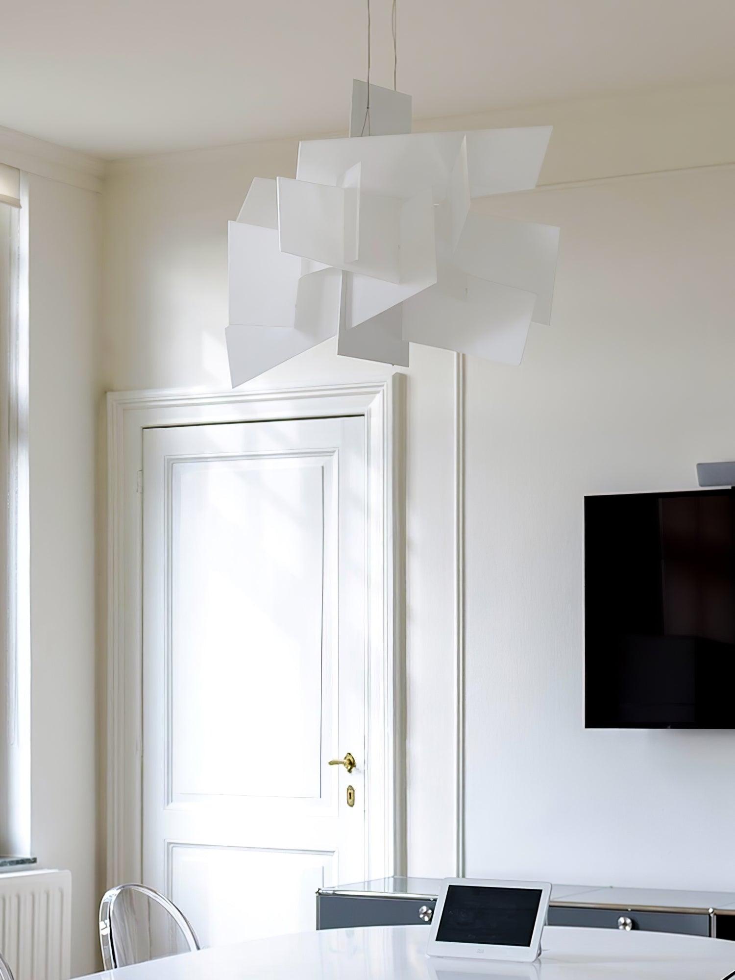 Origami Suspension blanche moderne - Neutralighting