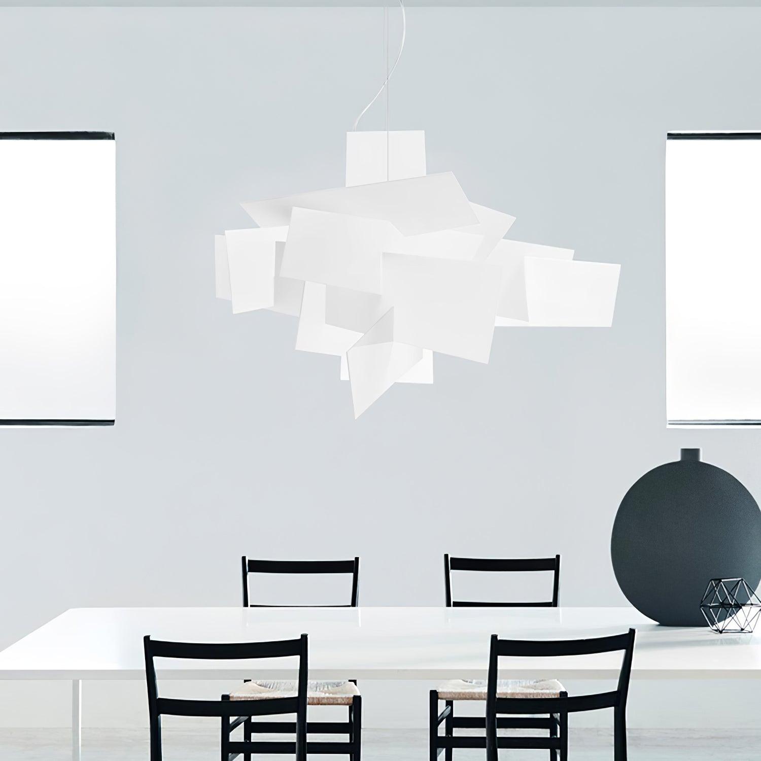 Origami Suspension blanche moderne - Neutralighting