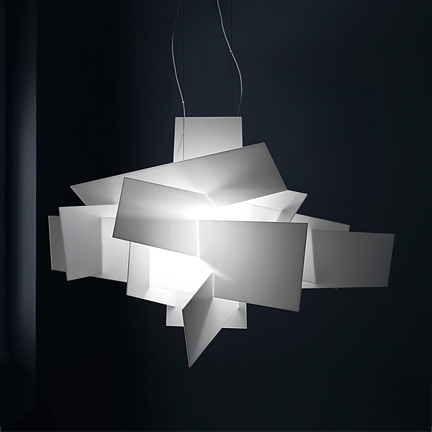 Origami Suspension blanche moderne - Neutralighting