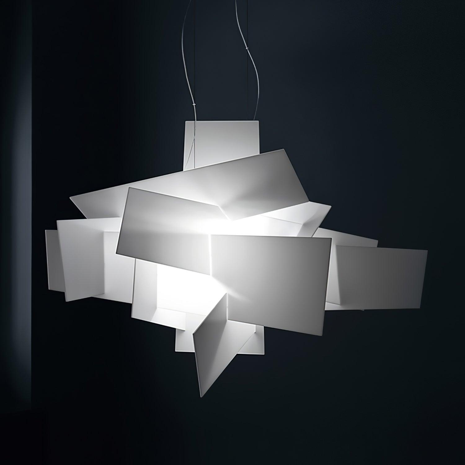 Origami Suspension blanche moderne - Neutralighting