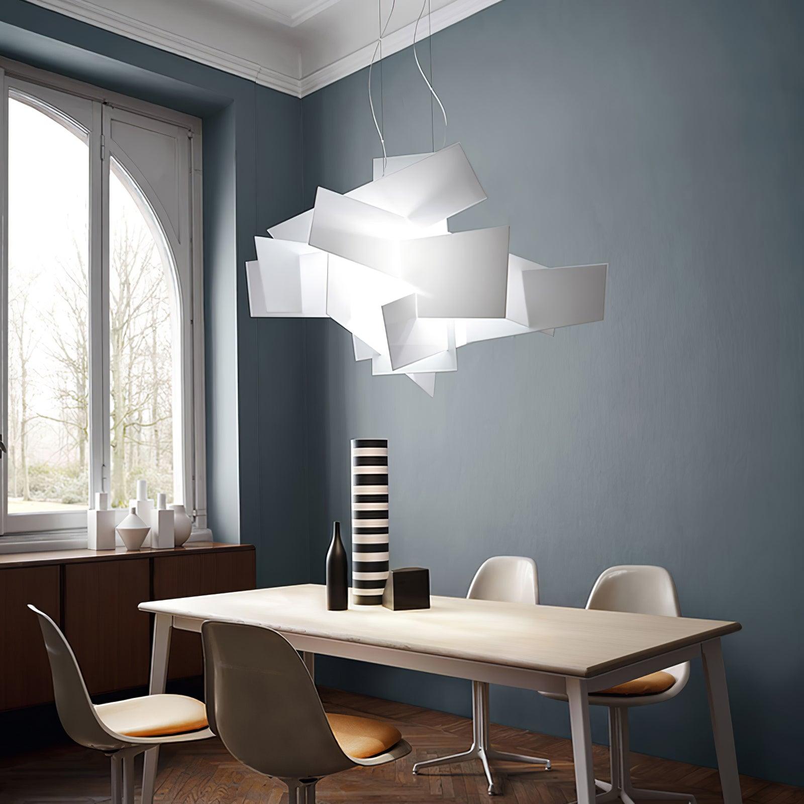 Origami Suspension blanche moderne - Neutralighting