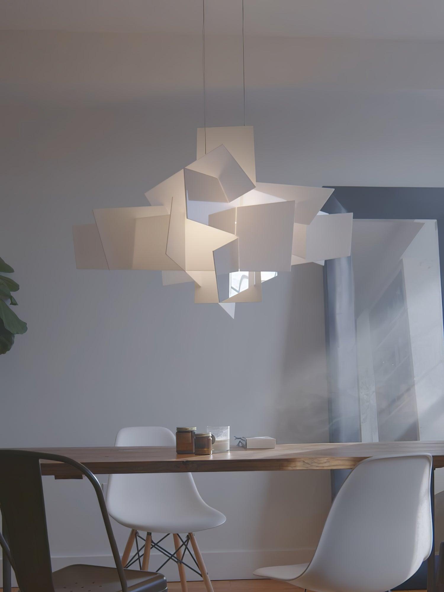 Origami Suspension blanche moderne - Neutralighting