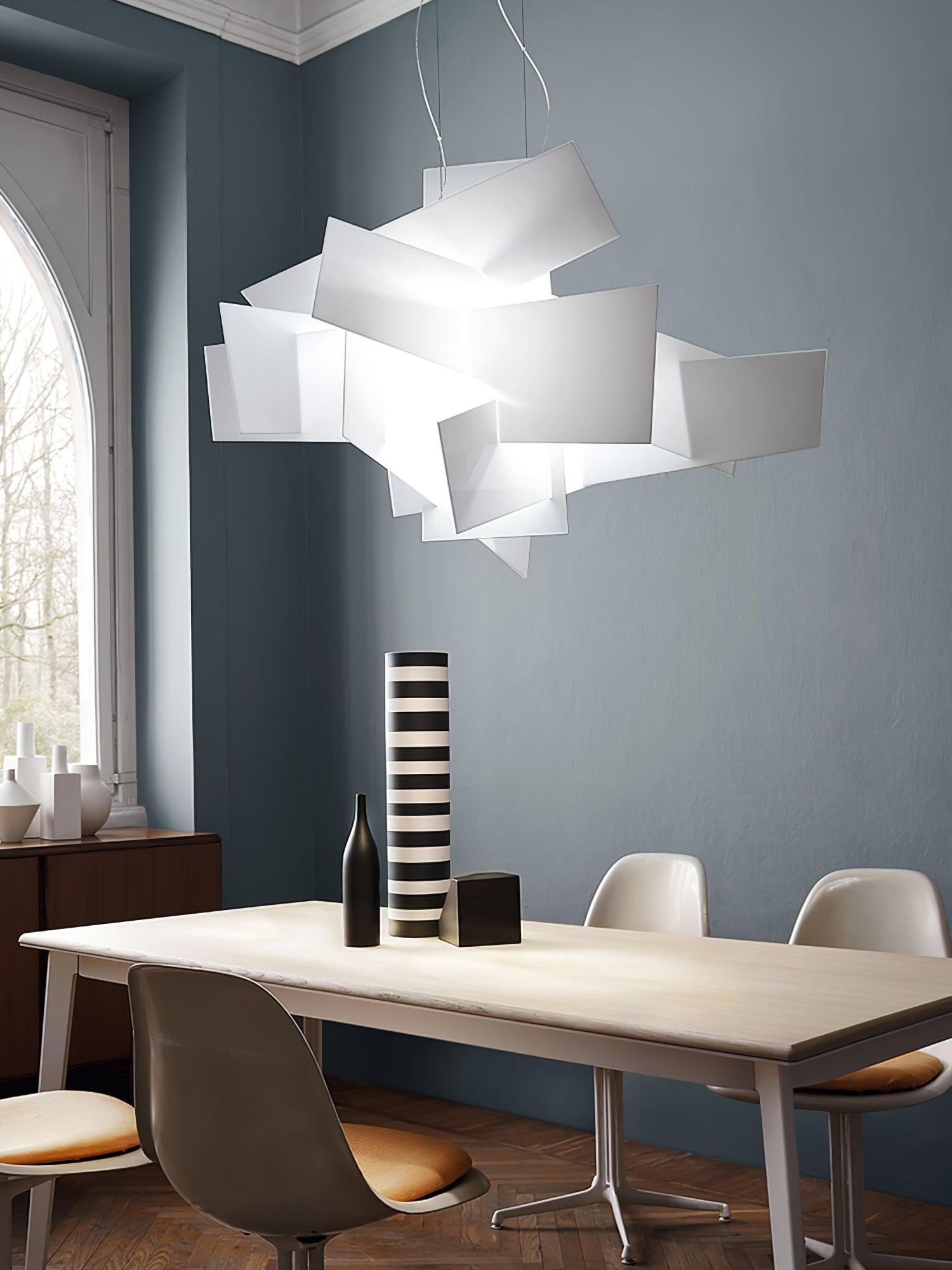 Origami Suspension blanche moderne - Neutralighting