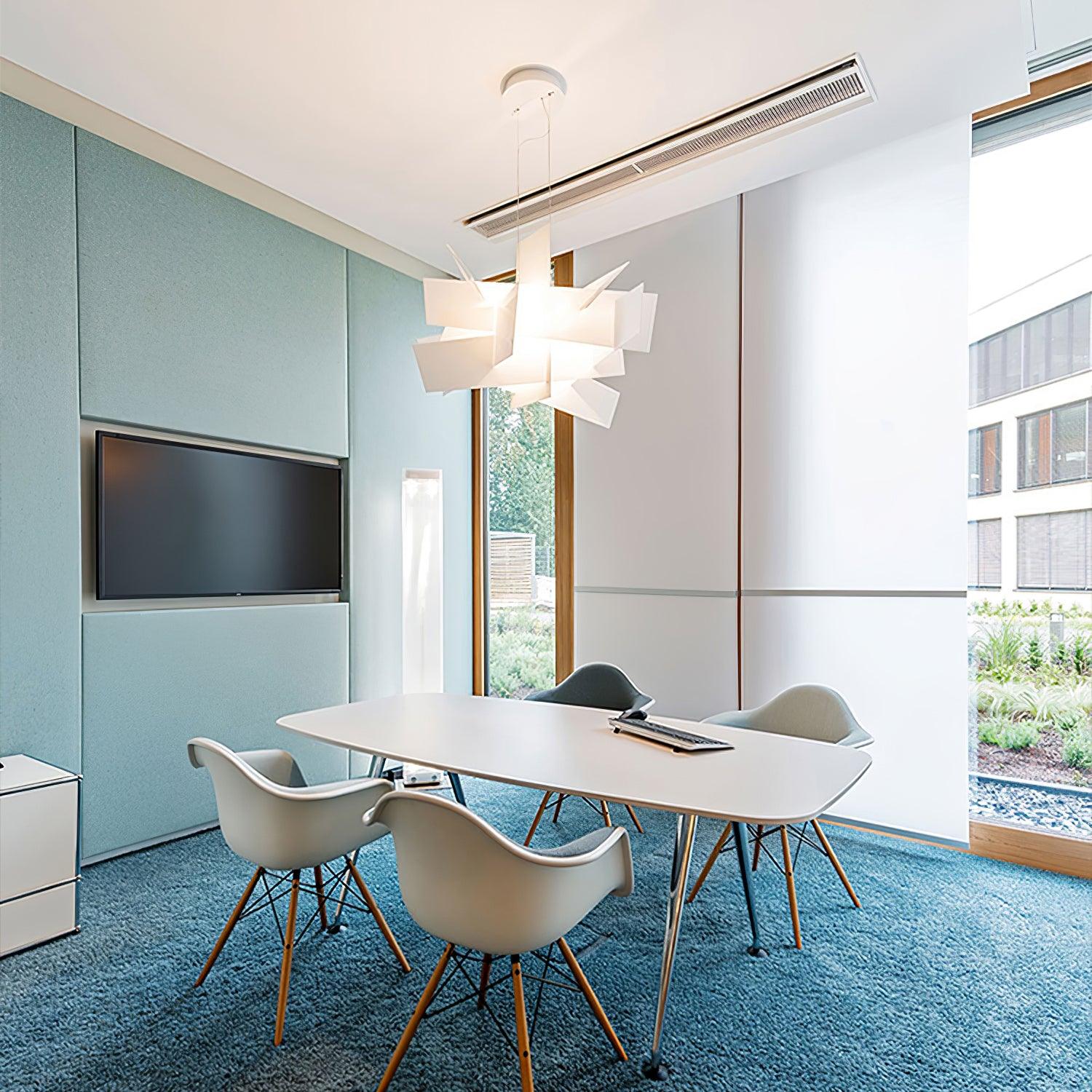 Origami Suspension blanche moderne - Neutralighting