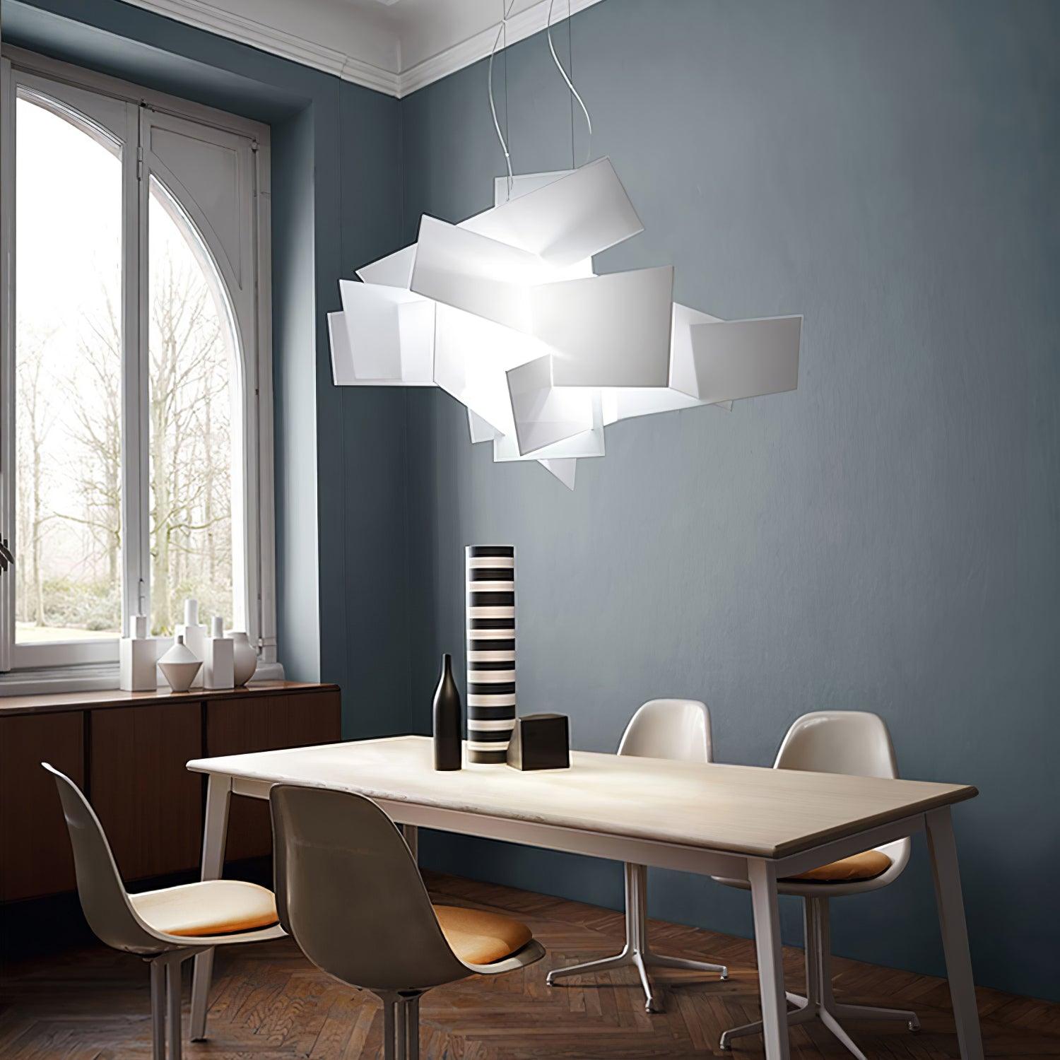 Origami Suspension blanche moderne - Neutralighting