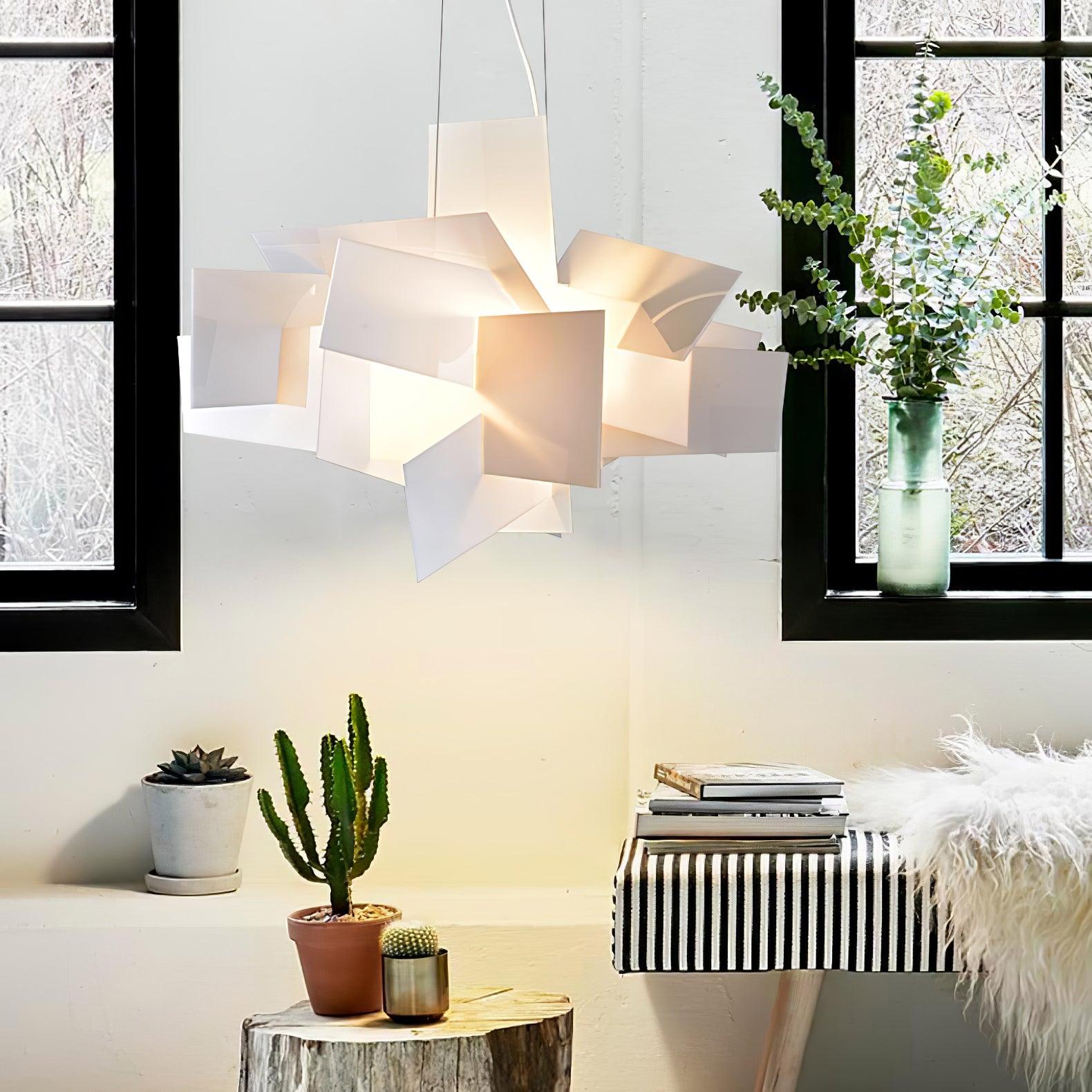 Origami Suspension blanche moderne - Neutralighting