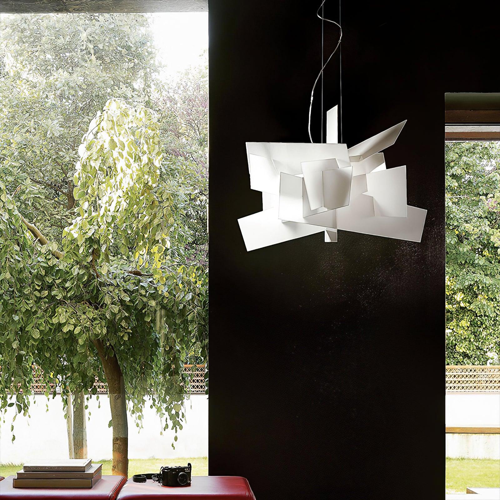 Origami Suspension blanche moderne - Neutralighting