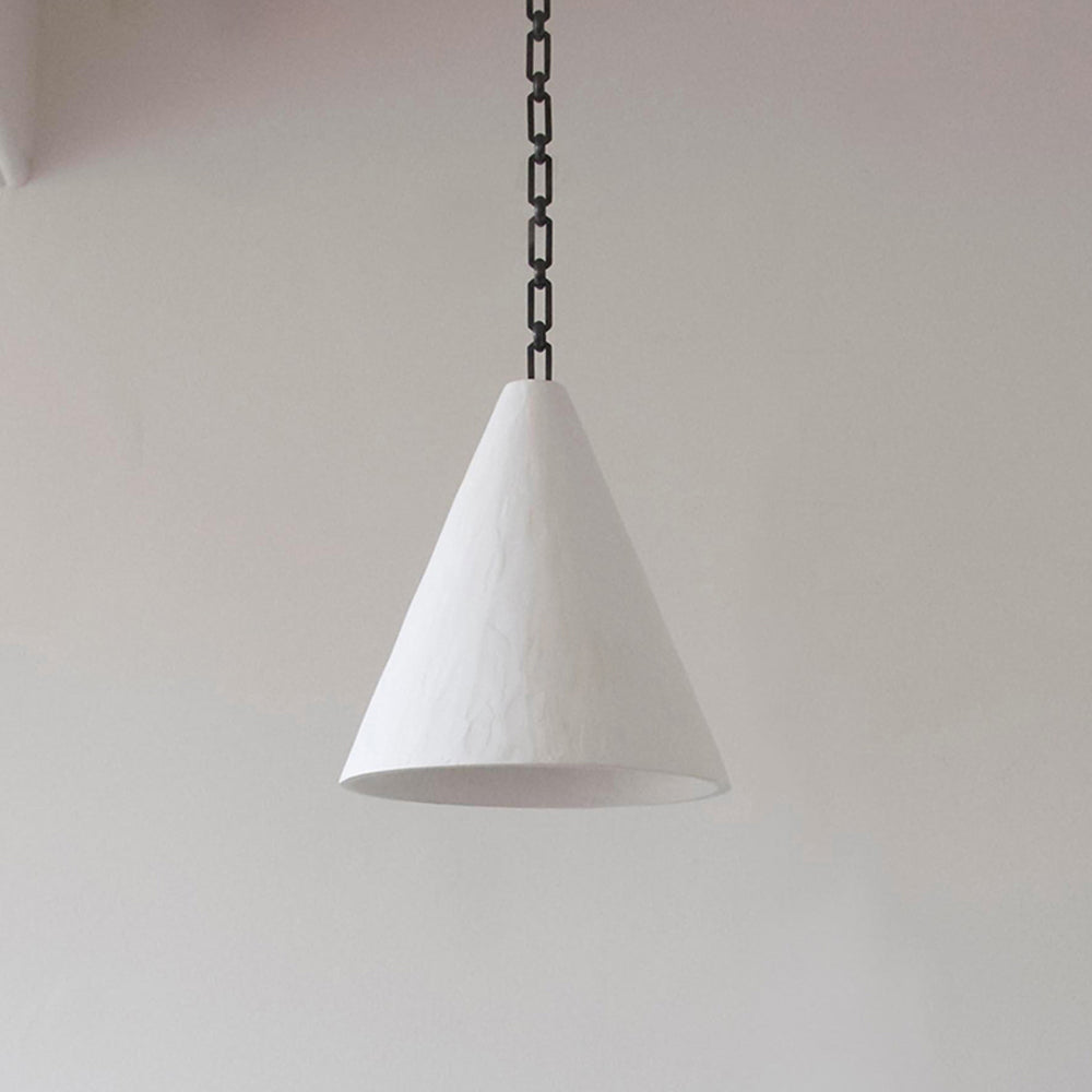 Zavelila Suspension Métal Plâtre Blanc Minimaliste - Neutralighting