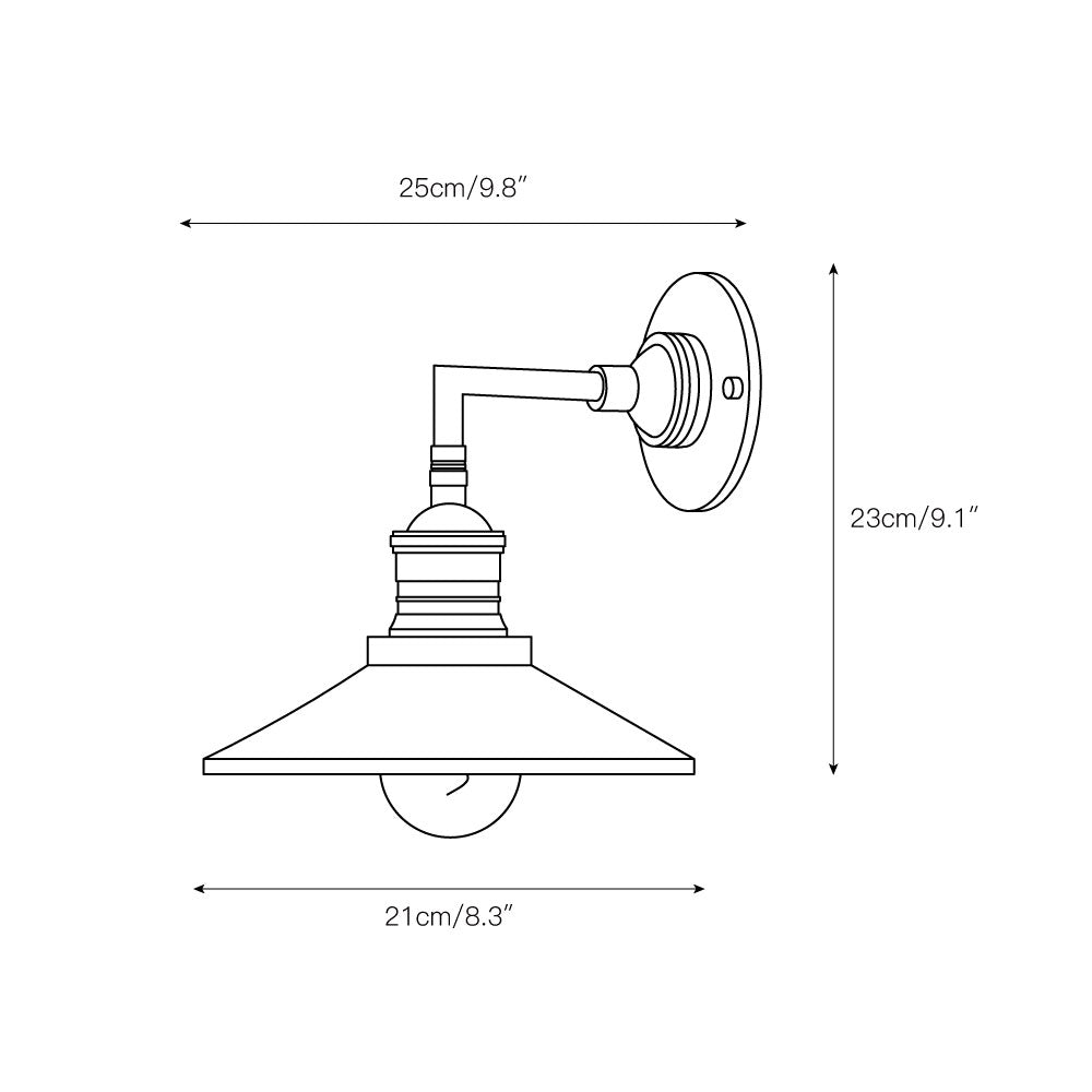 Isadora Applique Murale Intérieure en Laiton - Neutralighting