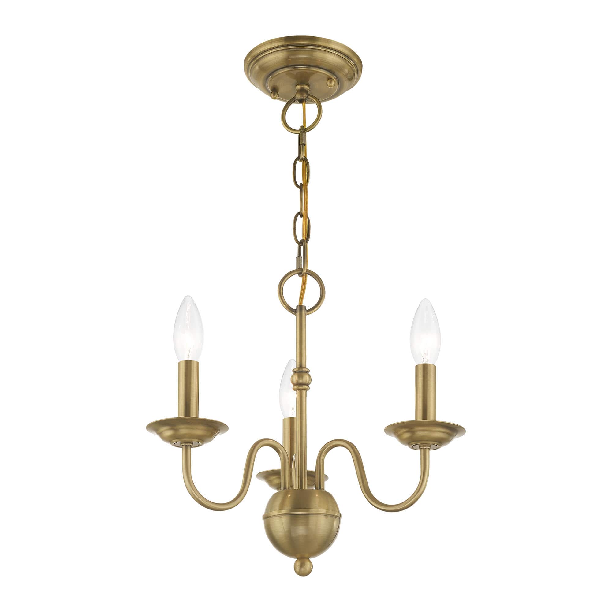 Avvarir Lustre Métal Laiton Industriel Vintage - Neutralighting