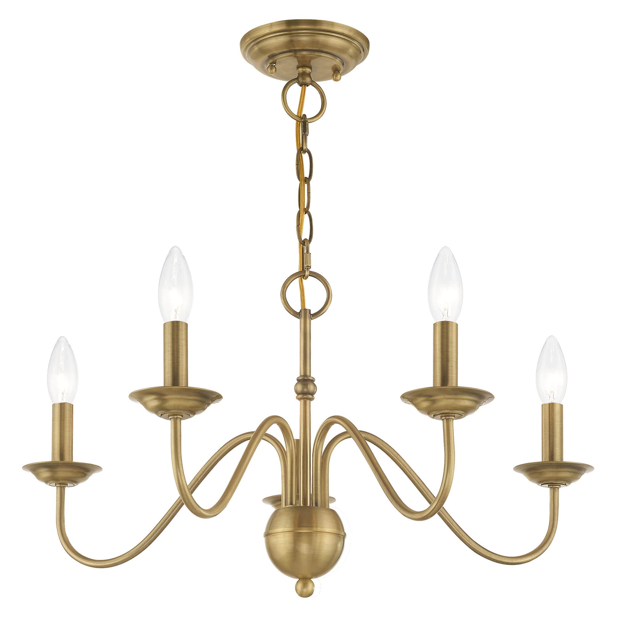 Avvarir Lustre Métal Laiton Industriel Vintage - Neutralighting