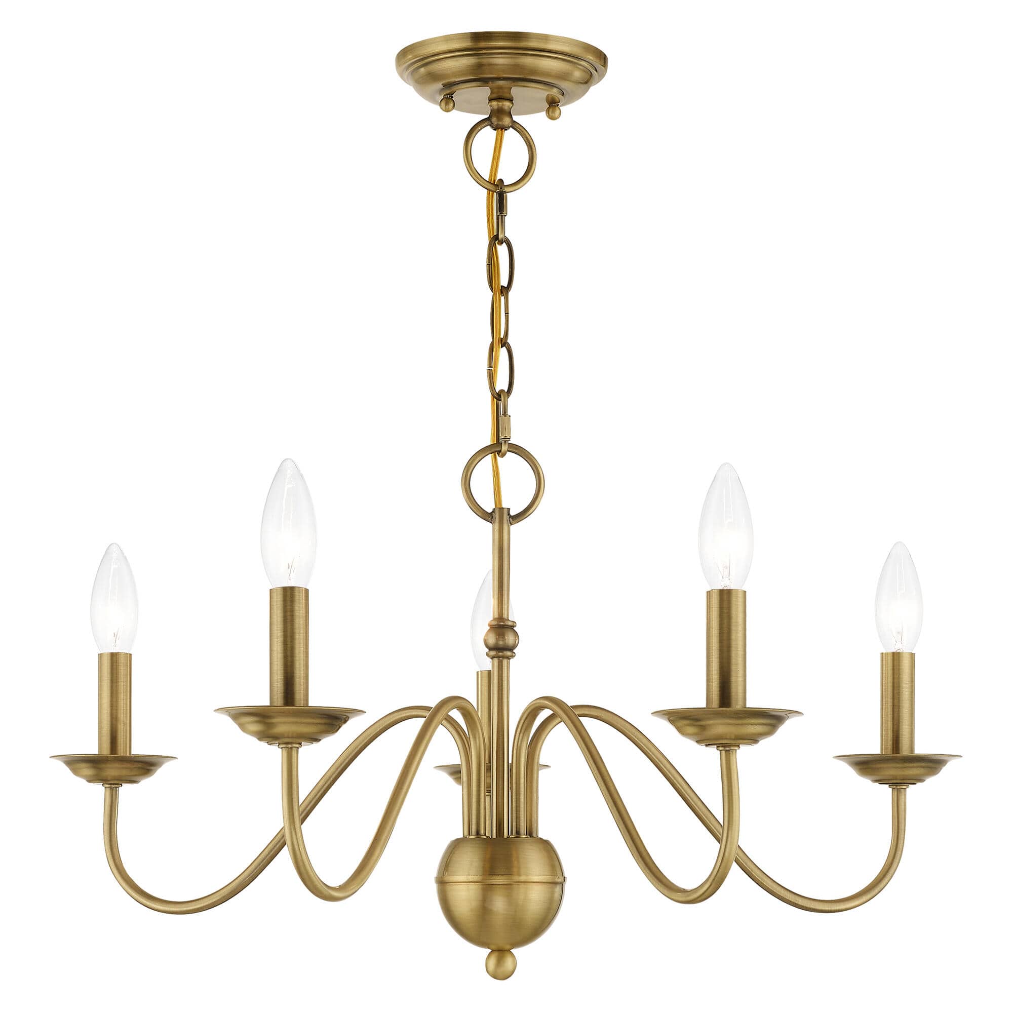 Avvarir Lustre Métal Laiton Industriel Vintage - Neutralighting