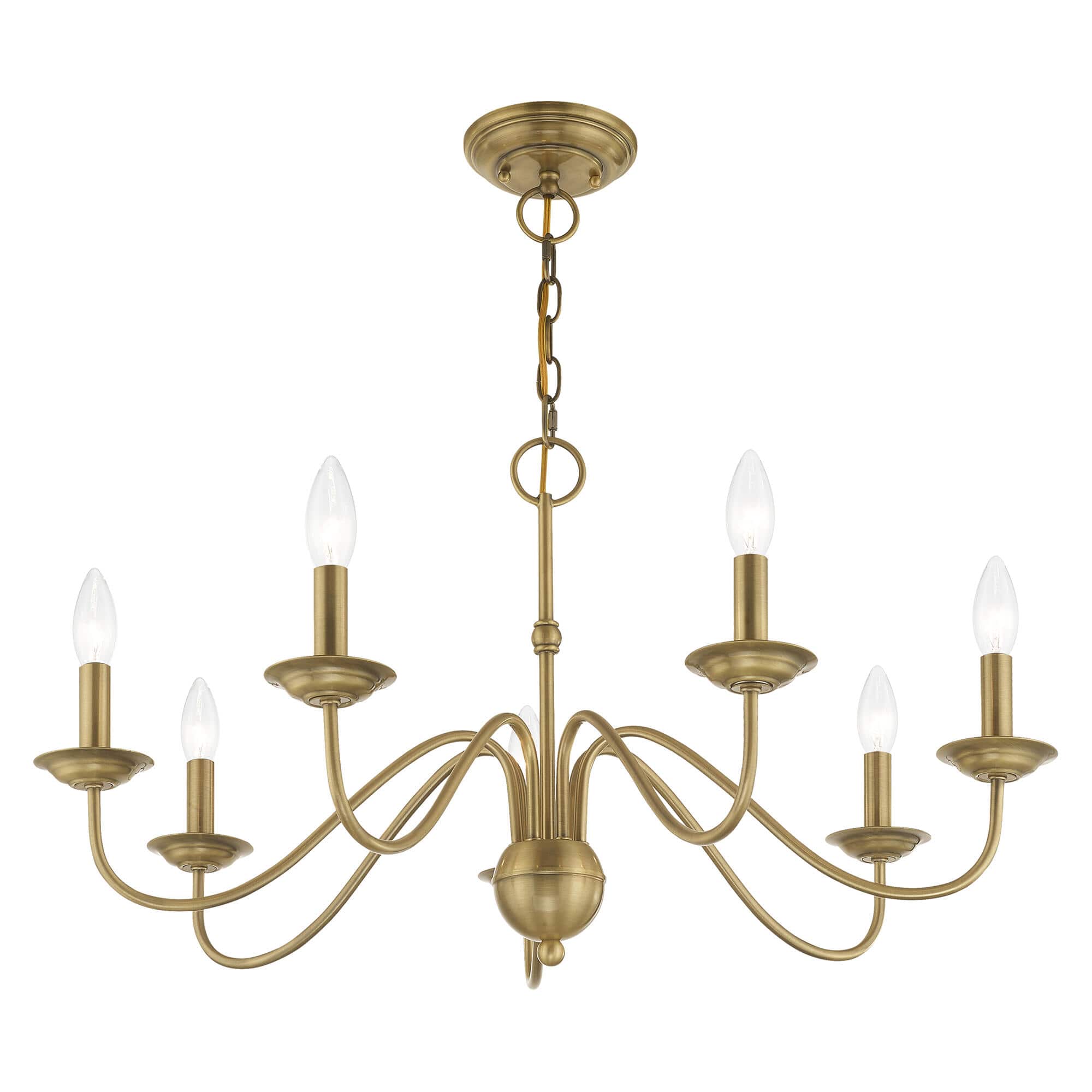Avvarir Lustre Métal Laiton Industriel Vintage - Neutralighting