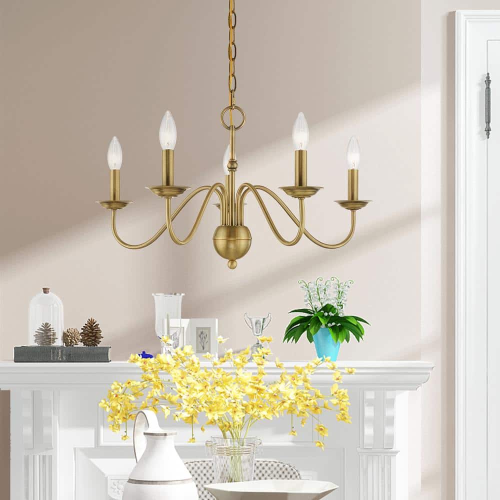 Avvarir Lustre Métal Laiton Industriel Vintage - Neutralighting