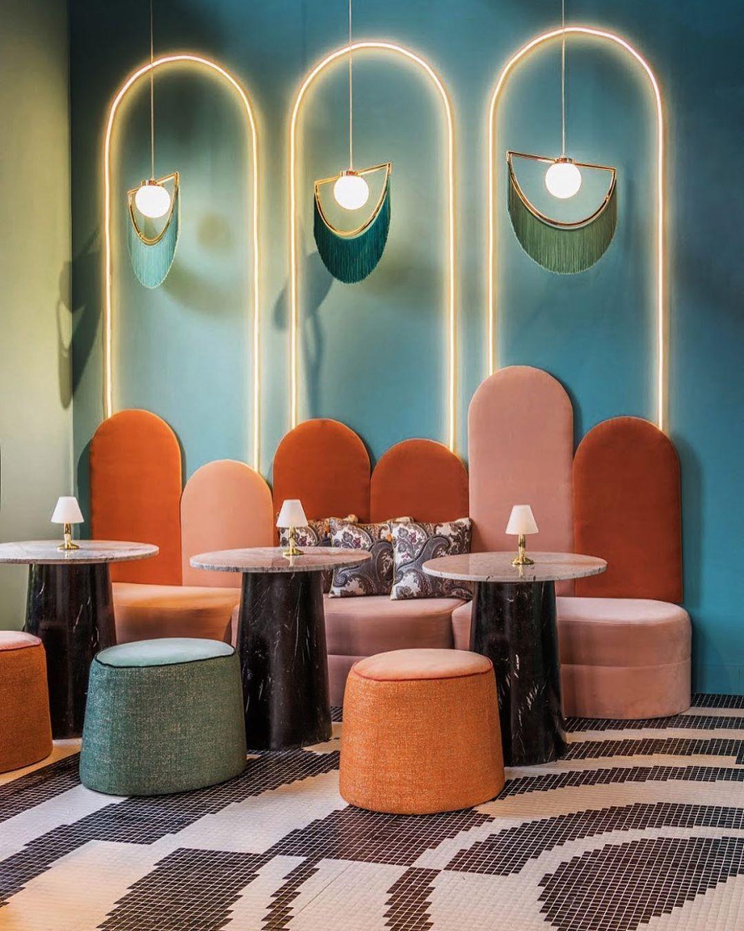 Solara Lampe suspendue en tissu à franges style globe rétro bohème - Neutralighting