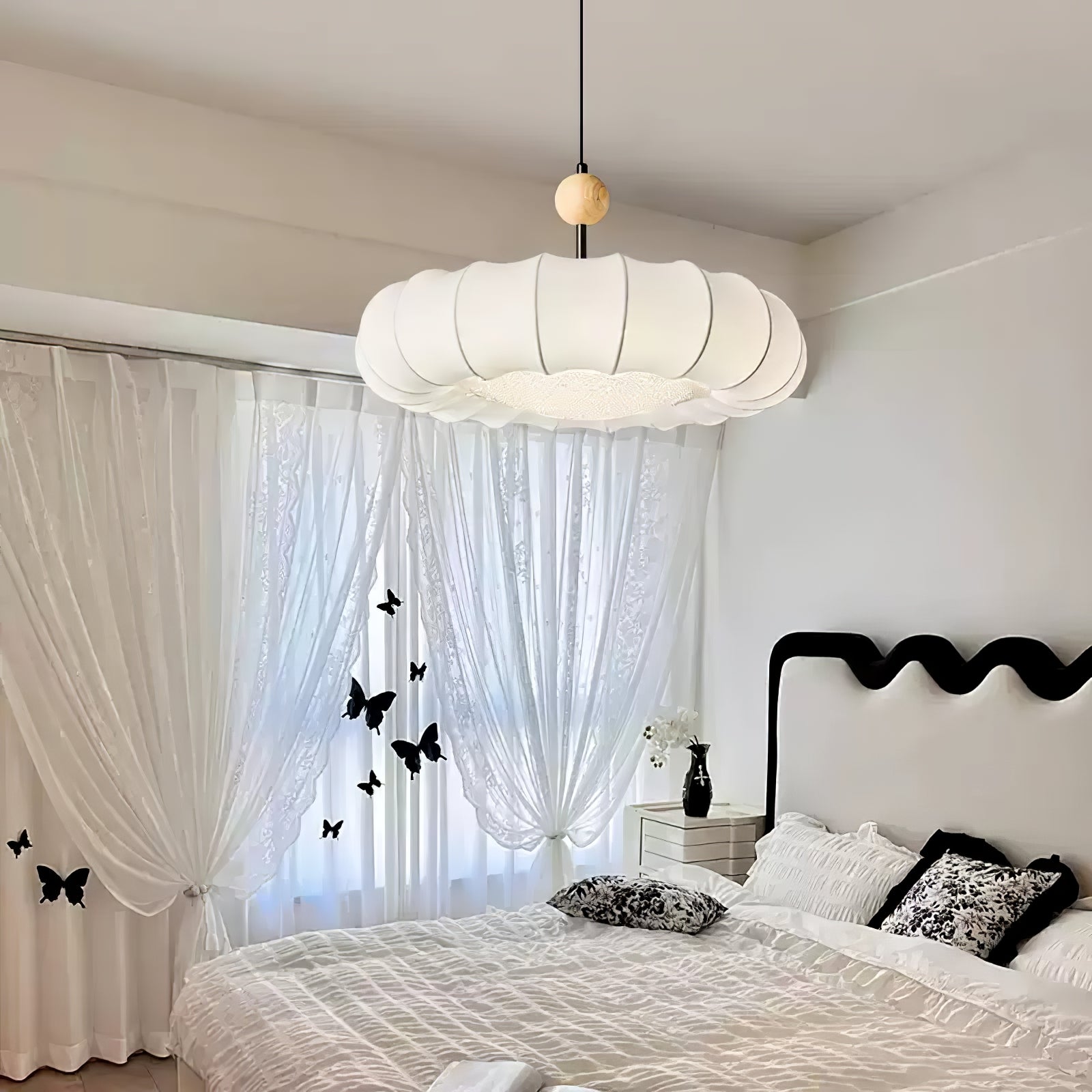 Reyna Suspension Voile en Tissu - Neutralighting
